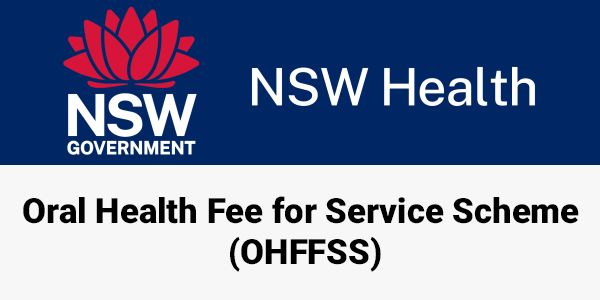 Oral Health Fee for Service Scheme
